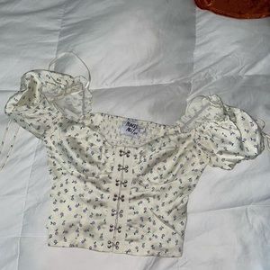 COPY - Princess polly allyson top yellow